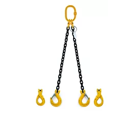 2-Leg G8 Lifting chain - 7.4t - 13mm - 2-leg - Without shortening hooks - G8 - Choose your hooks 2-Leg G8 Lifting chain - 7.4t - 13mm - 2-leg - Without shortening hooks - G8 - Choose your hooks