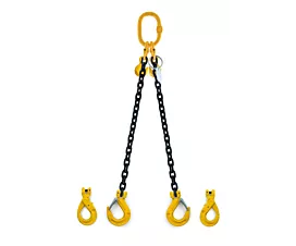2-Leg G8 Lifting chain - 2.8t - 8mm - 2-leg - With shortening hooks - G8 - Choose your hooks 2-Leg G8 Lifting chain - 2.8t - 8mm - 2-leg - With shortening hooks - G8 - Choose your hooks