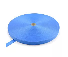 Polyester 35mm Polyester webbing 35mm - 3,750kg - 100m roll - Without stripes (choose your color) Polyester 35mm Polyester webbing 35mm - 3,750kg - 100m roll - Without stripes (choose your color)