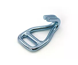Lashing 32 mm Tie-down hook 32mm - Galvanized - Welded Bar Double J-Hook