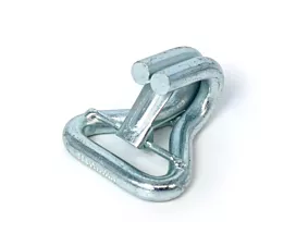 Lashing Buckles & Hooks Double J-hook with safety latch - 50mm