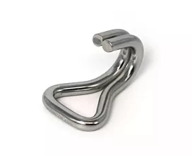 All Stainless Steel Hardware Double J-hook - 25mm - Stainless steel - SUS304 - Premium