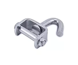 Standard Hooks Swivel J-hook with bolt - 50mm