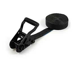All Tie-Down Straps 35mm Tie-Down Strap - 2.5T - 35mm - 1-part - Ratchet - Black + Custom label