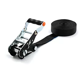 Black - Endless Tie-Down Strap - 2,5T - 35mm – 1-part - Removable ratchet - Black + Personalized label Black - Endless Tie-Down Strap - 2,5T - 35mm – 1-part - Removable ratchet - Black + Personalized label