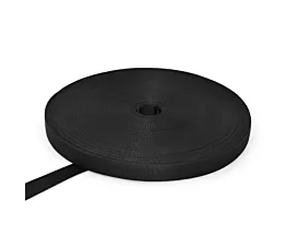 All Webbing Rolls - PP Polypropylene webbing - 1100kg - 40mm - 100m on roll - Black All Webbing Rolls - PP Polypropylene webbing - 1100kg - 40mm - 100m on roll - Black