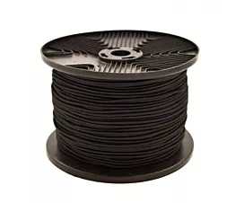 Container Nets - Coarse Mesh Elastic cord - 8mm - 120m – Black