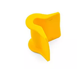 All Corner Protectors Barrel bracket - 37,5 x 52 x 61,5mm - Yellow