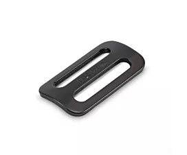 All Black Hardware Sliding buckle - Curved - 50mm - Black All Black Hardware Sliding buckle - Curved - 50mm - Black