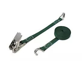 All Tie-Down Straps 25mm 400kg - 25mm - 2-part - Stainless steel ratchet + hooks - Personalized