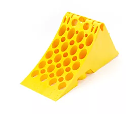All Accessories Wheel Chocks with handle - Plastic - Yellow All Accessories Wheel Chocks with handle - Plastic - Yellow