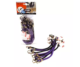 Bungee Cords Multipack 8 bungee cords light duty - 25cm Bungee Cords Multipack 8 bungee cords light duty - 25cm